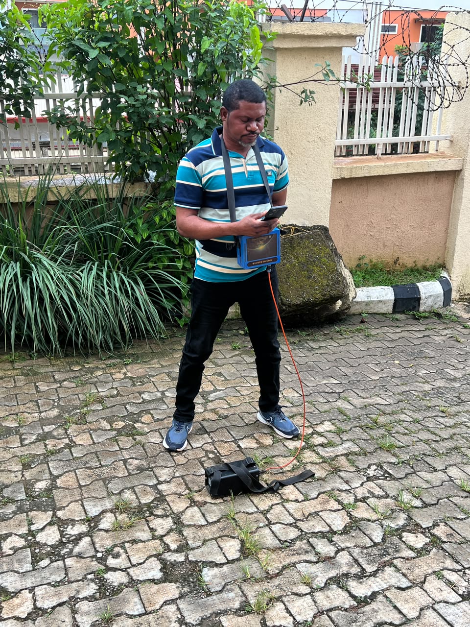 GEOFEM groundwater survey in the field